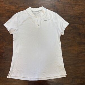 Nike Golf Collarless Polo